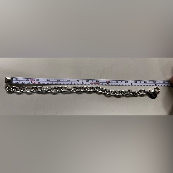 Vintage Claire’s Silver Chain Link Bracelet with Lobster Clasp Closure - Picture 3 of 3